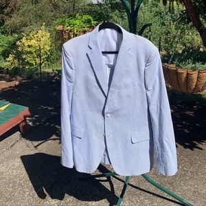 Men’s Seersucker Blazer